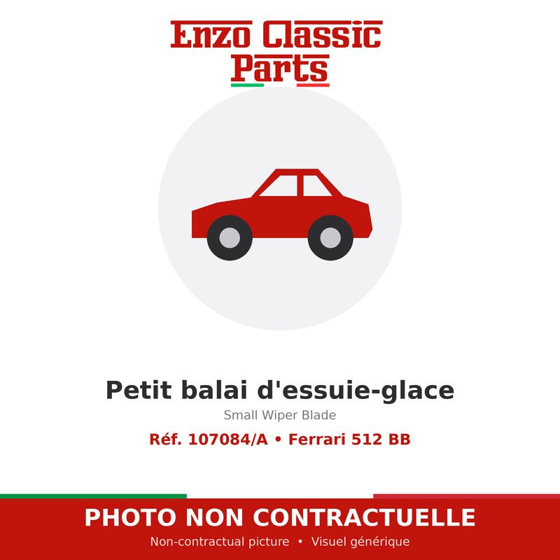 Ferrari 512 BB - Petit balai d'essuie-glace - Réf. 107084/A