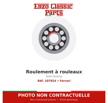 Ferrari - Roulement à rouleaux - Réf. 107924