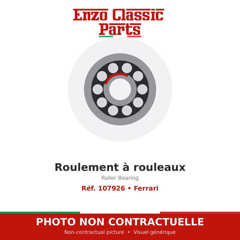 Ferrari - Roulement à rouleaux - Réf. 107926
