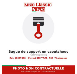 Ferrari 512 TR/M / 550 / Testarossa - Rubber Support Ring - Ref. 10397480