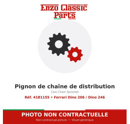 Ferrari Dino 206 / Dino 246 - Pignon de chaîne de distribution - Réf. 4181155