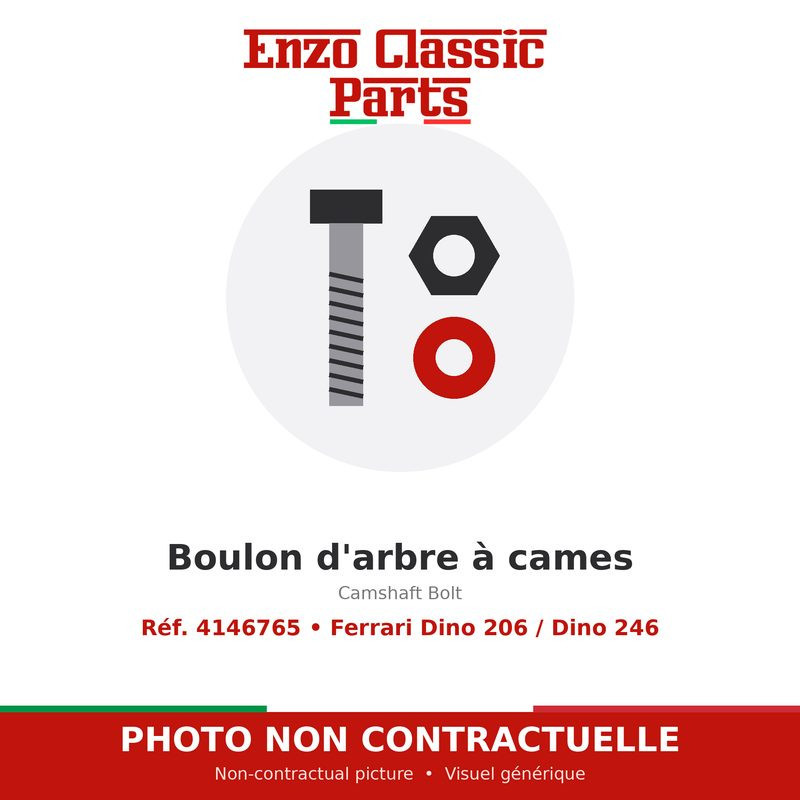 Ferrari Dino 206 / Dino 246 - Camshaft Bolt - Ref. 4146765