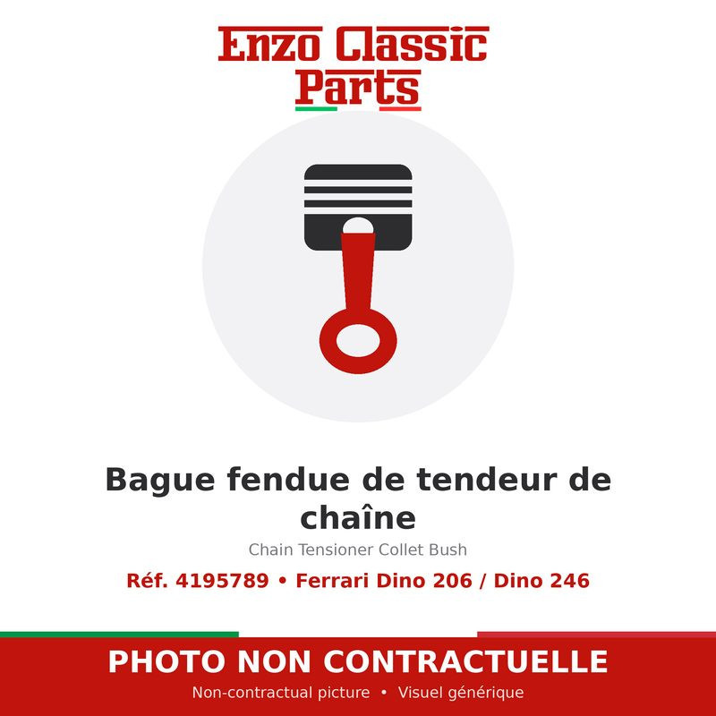 Ferrari Dino 206 / Dino 246 - Chain Tensioner Collet Bush - Ref. 4195789
