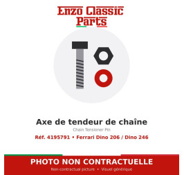 Ferrari Dino 206 / Dino 246 - Axe de tendeur de chaîne - Réf. 4195791