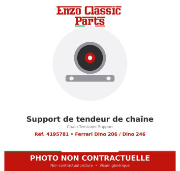 Ferrari Dino 206 / Dino 246 - Chain Tensioner Support - Ref. 4195781