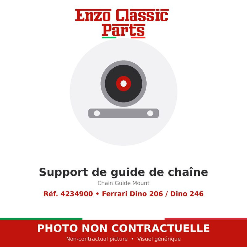 Ferrari Dino 206 / Dino 246 - Chain Guide Mount - Ref. 4234900