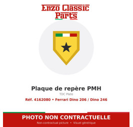 Ferrari Dino 206 / Dino 246 - TDC Plate - Ref. 4162080