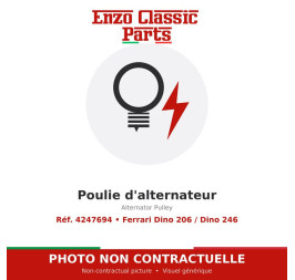 Ferrari Dino 206 / Dino 246 - Poulie d'alternateur - Réf. 4247694
