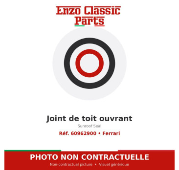 Ferrari - Joint de toit ouvrant - Réf. 60962900