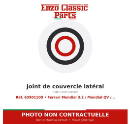 Ferrari Mondial 3.2 / Mondial QV / Mondial T - Side Cover Gasket - Ref. 63501100