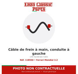 Ferrari Mondial 3.2 - LHD Handbrake Cable - Ref. 118550