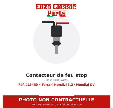 Ferrari Mondial 3.2 / Mondial QV - Brake Light Switch - Ref. 119439