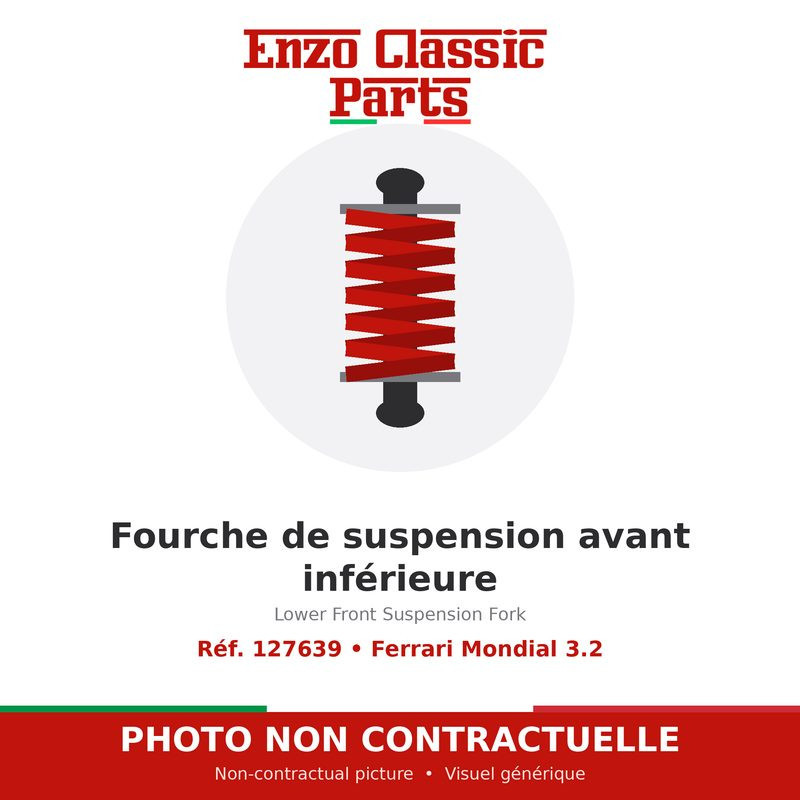 Ferrari Mondial 3.2 - Lower Front Suspension Fork - Ref. 127639