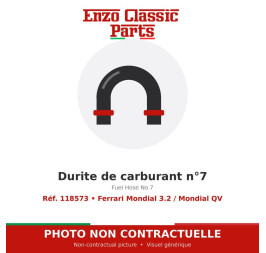 Ferrari Mondial 3.2 / Mondial QV - Fuel Hose No.7 - Ref. 118573