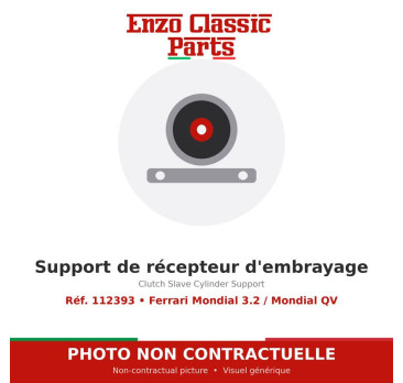 Ferrari Mondial 3.2 / Mondial QV - Clutch Slave Cylinder Support - Ref. 112393
