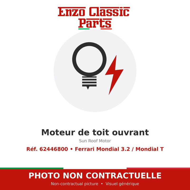 Ferrari Mondial 3.2 / Mondial T - Sun Roof Motor - Ref. 62446800