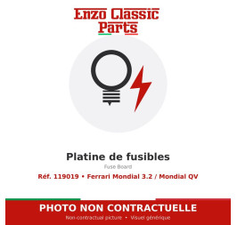 Ferrari Mondial 3.2 / Mondial QV - Platine de fusibles - Réf. 119019