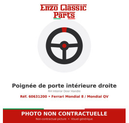Ferrari Mondial 8 / Mondial QV - Poignée de porte intérieure droite - Réf. 60631200