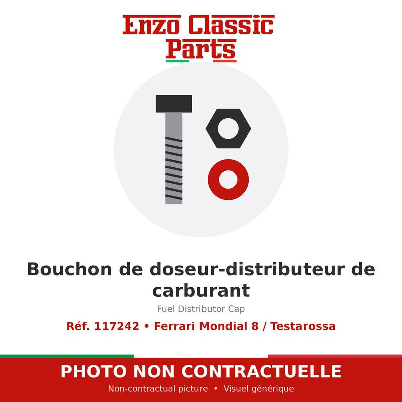 Ferrari Mondial 8 / Testarossa - Fuel Distributor Cap - Ref. 117242