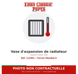 Ferrari Mondial 8 - Radiator Header Tank - Ref. 112951