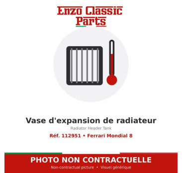 Ferrari Mondial 8 - Vase d'expansion de radiateur - Réf. 112951
