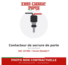 Ferrari Mondial T - Door Lock Switch - Ref. 137495