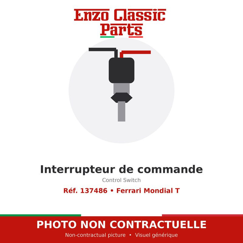 Ferrari Mondial T - Control Switch - Ref. 137486