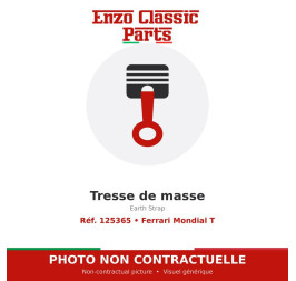 Ferrari Mondial T - Tresse de masse - Réf. 125365