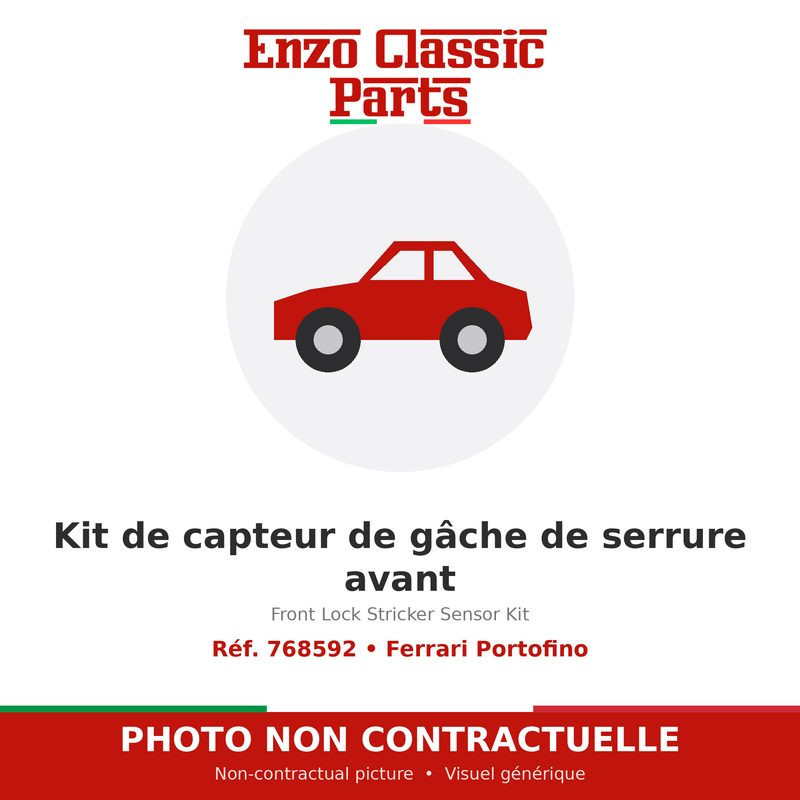 Ferrari Portofino - Kit de capteur de gâche de serrure avant - Réf. 768592