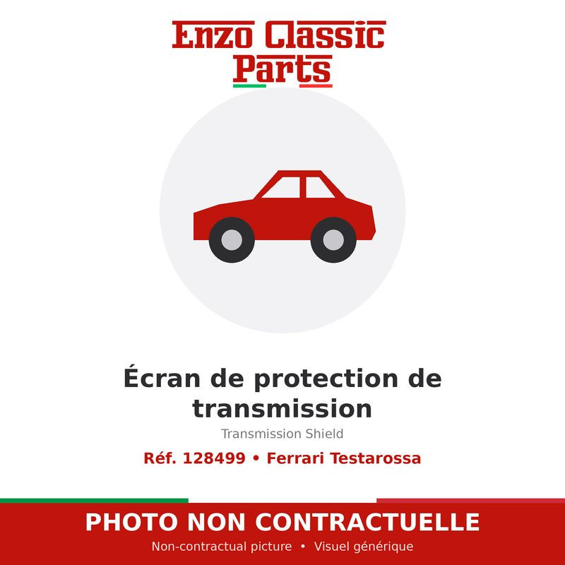 Ferrari Testarossa - Transmission Shield - Ref. 128499