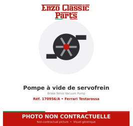 Ferrari Testarossa - Brake Servo Vacuum Pump - Ref. 170956/A