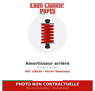 Ferrari Testarossa - Rear Shock Absorber - Ref. 128430