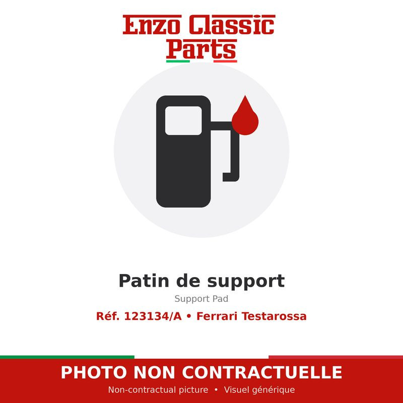 Ferrari Testarossa - Support Pad - Ref. 123134/A