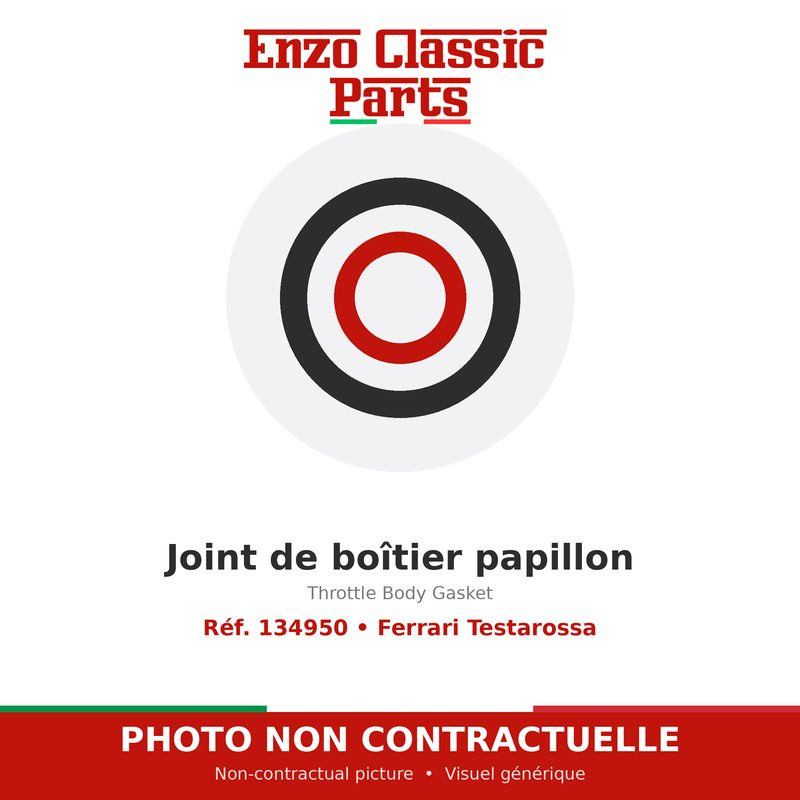 Ferrari Testarossa - Throttle Body Gasket - Ref. 134950