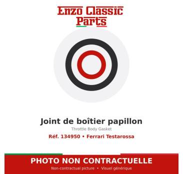 Ferrari Testarossa - Throttle Body Gasket - Ref. 134950