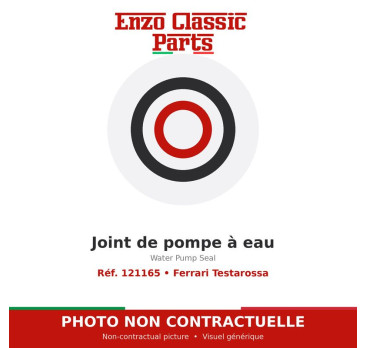 Ferrari Testarossa - Joint de pompe à eau - Réf. 121165