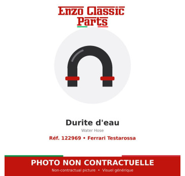 Ferrari Testarossa - Water Hose - Ref. 122969