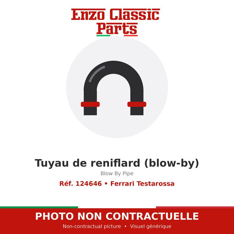 Ferrari Testarossa - Blow By Pipe - Ref. 124646