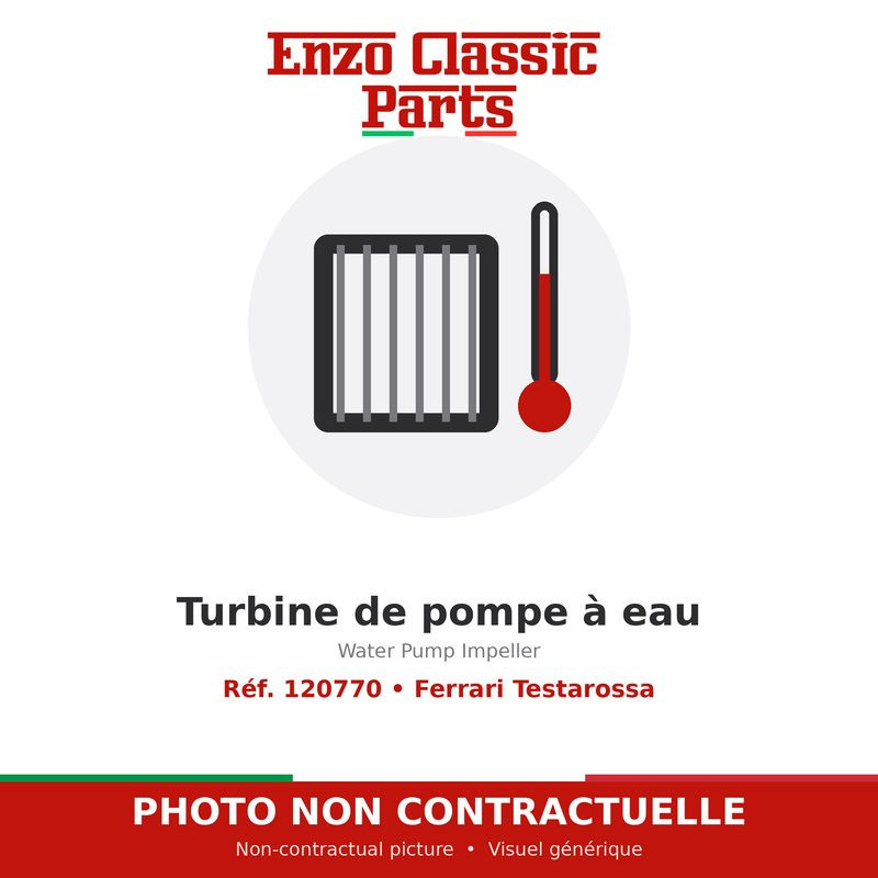 Ferrari Testarossa - Water Pump Impeller - Ref. 120770