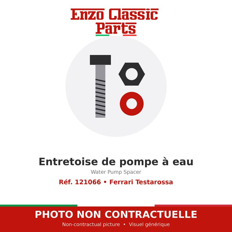 Ferrari Testarossa - Water Pump Spacer - Ref. 121066