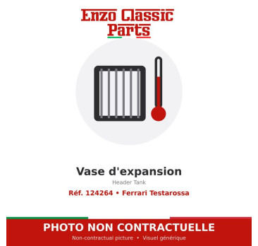 Ferrari Testarossa - Header Tank - Ref. 124264
