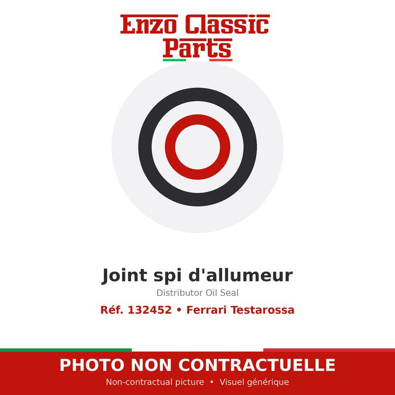 Ferrari Testarossa - Distributor Oil Seal - Ref. 132452