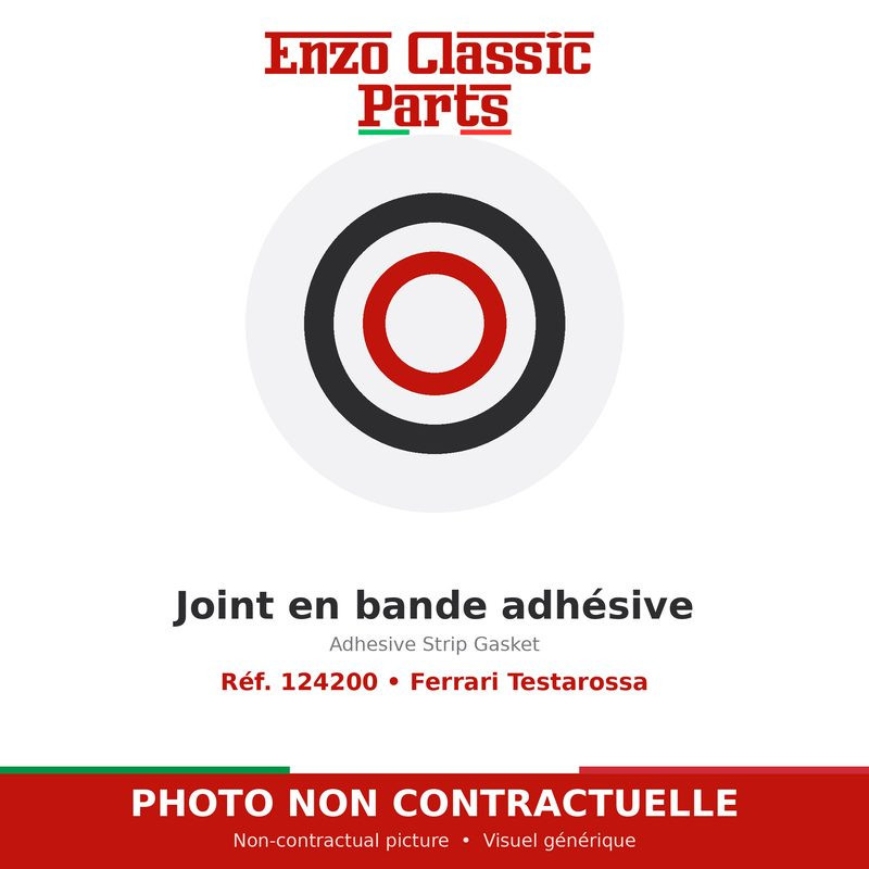 Ferrari Testarossa - Adhesive Strip Gasket - Ref. 124200