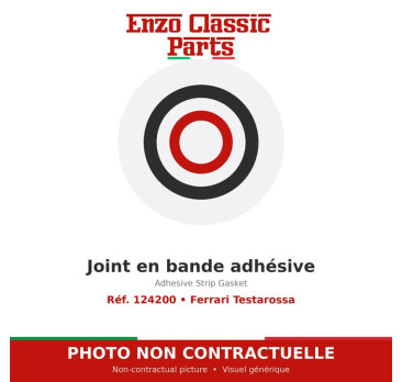 Ferrari Testarossa - Adhesive Strip Gasket - Ref. 124200
