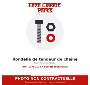 Ferrari Testarossa - Chain Tensioner Washer - Ref. 10730121