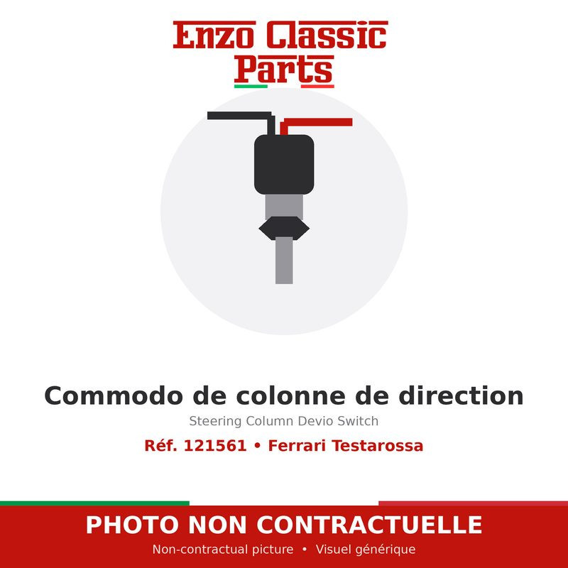 Ferrari Testarossa - Steering Column Devio Switch - Ref. 121561