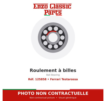 Ferrari Testarossa - Roulement à billes - Réf. 125858