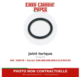 O-ring seal 109478 Ferrari 208/288/308/400/412/F40/F50