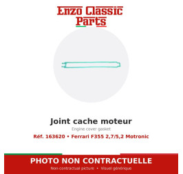 Joint cache moteur Ferrari F355 2,7/5,2 motronic 163620