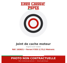 Joint de cache moteur Ferrari F355 2,7/5,2 Motronic 163621